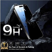 iPhone 16 Pro Uyumlu Ekran Koruyucu Anti-Dust Toz Önleyici Premium Temperli Cam Ekran Koruma