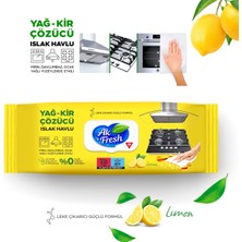 Ak Fresh Yağ Kir Çözücü Islak Havlu ( Islak Mendil ) 85'li