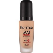 Flormar Mat Touch Foundation Natural Pastelle  M321