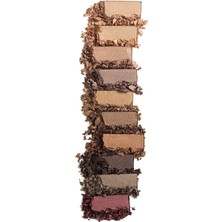 Flormar-Yoğun Pigmentli ve Kremsi Dokulu Eyeshadow Palette 10 Renkli Far Paleti (004 Metalik Renk Tonları) 8690604551705