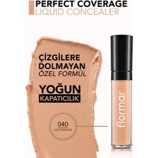 Flormar - Kapatıcı - Perfect Coverage Liquid Concealer 040 Light/medium 8690604558070 31000008