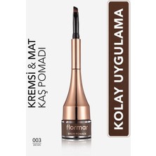 Flormar - Kaş Maskarası Ve Kaş Farı - Brow Pomade 003 Brown 8690604572205 32000061