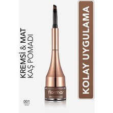 Flormar - Kaş Maskarası Ve Kaş Farı - Brow Pomade  001 Beige 8690604572182 32000061