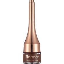 Flormar Brow Pomade Hafif Kahve Kaş Maskarası ve Kaş Farı  002