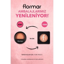 Flormar Baked Blush-On Yüksek Pigmentli & Mat Bitişli Fırınlanmış Allık