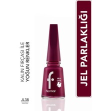 Flormar Jelly Look Nail Enamel (JL38 Sangria) 8690604378487