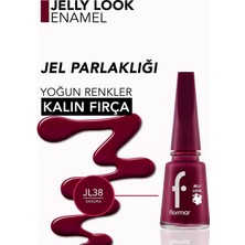 Flormar Jelly Look Nail Enamel (JL38 Sangria) 8690604378487