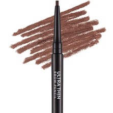 Flormar - Kaş Maskarası Ve Kaş Farı - Ultra Thin Brow Pencil  003 Brown 8690604572120 47000055