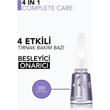 Flormar 4 İn 1 Complete Care Besleyici & Onarıcı Oje Bazı - Tırnak Cilası