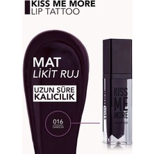 Flormar - Ruj - Kiss Me More Lip Tattoo 016 Damson 8690604572960 33000053