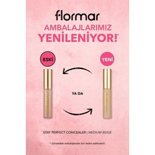 Stay Perfect Yüksek Pigmentli & Yarı Mat Bitişli Likit Kapatıcı (006 Medium Beige) 8682536085540