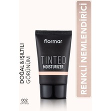 Tinted Moisturizer Canlı Görünüm Veren Likit Renkli Nemlendirici (002 Soft Beige) 8682536041362