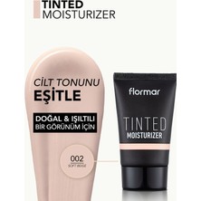 Tinted Moisturizer Canlı Görünüm Veren Likit Renkli Nemlendirici (002 Soft Beige) 8682536041362