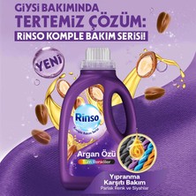 Rinso Sıvı Çamaşır Deterjanı Komple Bakım Serisi Argan Özü Tüm Renkliler Için 1.5 L