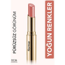 Flormar - Ruj - Deluxe Cashmere Lipstick Stylo DC36 Natural Rosewood 8690604209804 33000011