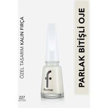 Nail Enamel Yoğun Renk Veren Uzun Süre Kalıcı Parlak Oje (227 Milk Foam) 8682536035798