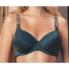 Orkide Işıltılı Askılı Bra Push Up Foam Cup  8825  