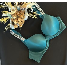 Orkide Işıltılı Askılı Bra Push Up Foam Cup  8825  