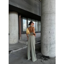 Butik Büzgülü Boğazdan Bağlamalı Takım