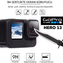 Teknoroket Gopro Hero 13 Ekran Koruyucu Seti 9h