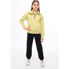 Toontoy Kız Çocuk Nakışlı Eşofman Takım