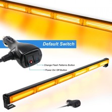 Nyf Off Road LED Bar 12-24V 108W 90 cm Cob LED Turuncu 12 Modlu Ayarlı 90X4X4 cm