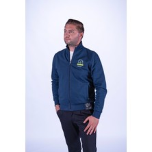 Regular Fit Yakalı Fermuarlı Sweatshirt