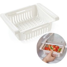 Doğadan Sarı Buzdolabı Içi Geçmeli Düzenleyici Raf - Pratik Organizer Buzdolabı Çekmec - DSR6978-7866