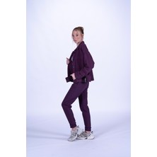 Slim Fit Jogger Pantolon, Baskı Detaylı