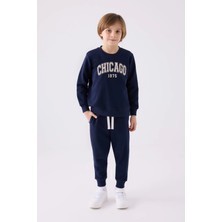 Rolypoly Erkek Çocuk Mavi Eşofman Takımı