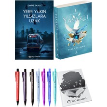Yasaklı ve Epsilon Yayınevi Yere Yakın Yıldızlara Uzak Emine Tavuz 2'li Set + Hediyeli