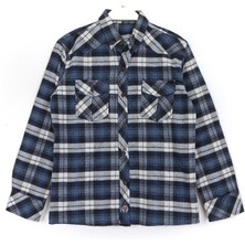 DobaKids Ekose Kapaklı Cep Detaylı Erkek Çocuk Oduncu Gömlek 0010001939