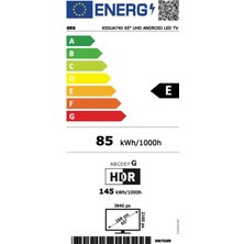 Seg 65SUA740 65" 165 Ekran  Uydu Alıcılı 4K Ultra HD LED TV