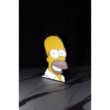 Simpson Masa Üstü 3D Gece Lambaları