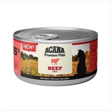 Acana Premium Pate Sığır Etli Yetişkin Konserve Kedi Maması 85 gr