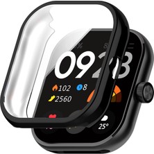 34center Xiaomi Redmi Watch 4 Uyumlu Silikon Kılıf 360 Full