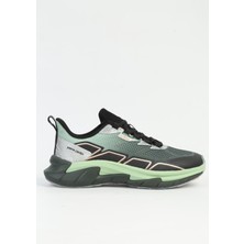 Pierre Cardin Siyah Yeşil Erkek Spor Ayakkabı PCI-11052