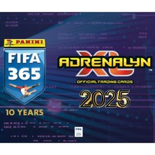 Panini Fifa 365 Adrenalynxl 2025 Booster Trading Card 5'li Paket Seti (5 Pakette 30 Kart)