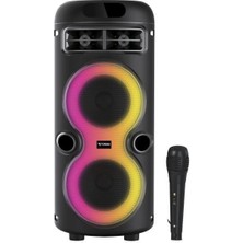 Torima D41 Rgb Işıklı Mikrofonlu Bluetooth Hoparlör Speaker