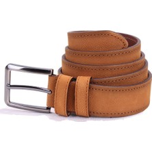 Dagoster DMK26-464DG Taba 4 cm  Deri Erkek Kemer
