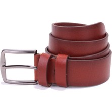 Dagoster DMK26-467DG Taba 4 cm  Deri Erkek Kemer