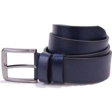 Dagoster DMK26-467DG Lacivert 4 cm  Deri Erkek Kemer