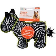 Outward Hound Xtreme Seamz Zebra Peluş Köpek Oyuncağı Medium