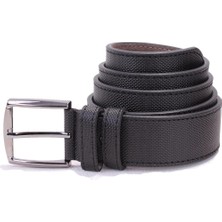 Dagoster DMK26-354 Siyah 4 cm Suni Deri Erkek Kemer
