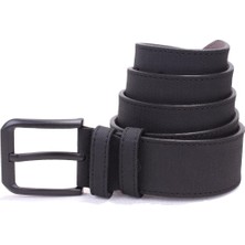 Dagoster DMK26-458 Siyah 4.5 cm Suni Deri Erkek Kemer