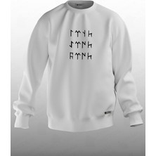 Bahadır (Savaşçı) Tasarımlı Unisex Sweatshirt