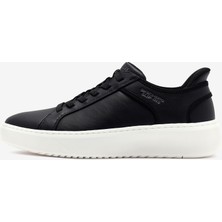 Skechers Court Break - Double Vented Erkek Siyah Sneakers 183177 Blk