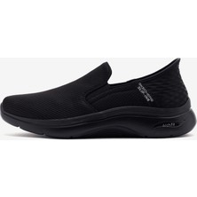 Skechers Go Walk Arch Fit 2.0 - Hands Free 2 Erkek Siyah Yürüyüş Ayakkabısı 216600 Bbk