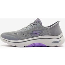 Skechers Go Walk Arch Fit 2.0 - Valencia Kadın Gri Yürüyüş Ayakkabısı 125319 Gylv