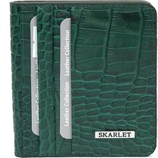 Skarlet Deri Kartlık Cüzdan